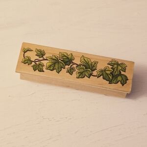 All Night Media Ivy Border Stamp